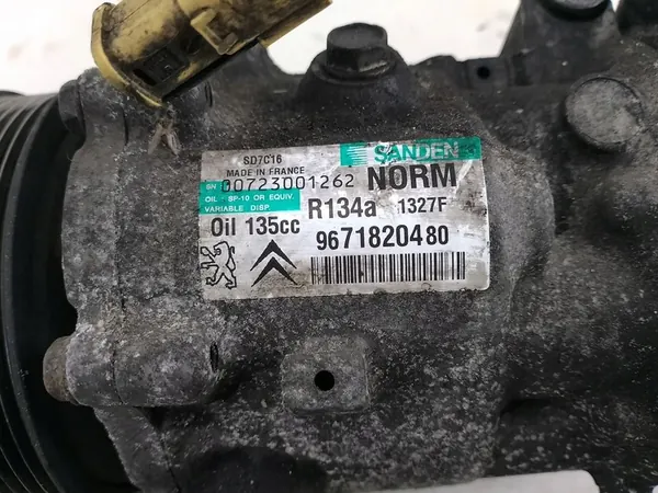 Compresseur de Climatisation Citroen C4 Picasso I 1.6 image 3