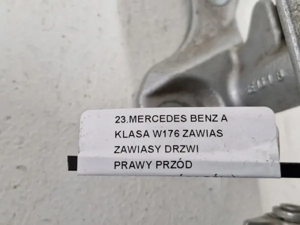 Mercedes-Benz Dörrgångjärn Set OEM HG6F5F6GHU image 7