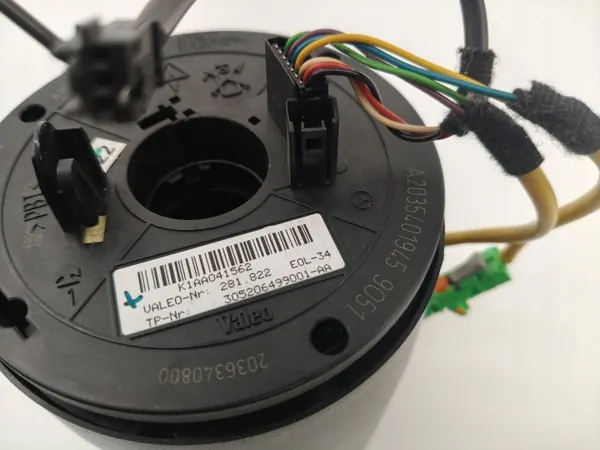 Gebruikte Airbag-oprolspoel OEM A2035401945 Mercedes C W203 image 6