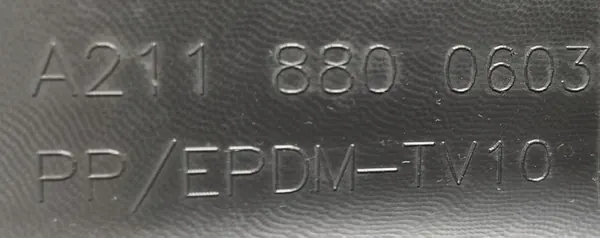 Deslizamento direito do para-choque dianteiro Mercedes E-Class W211 A2118800603 image 3