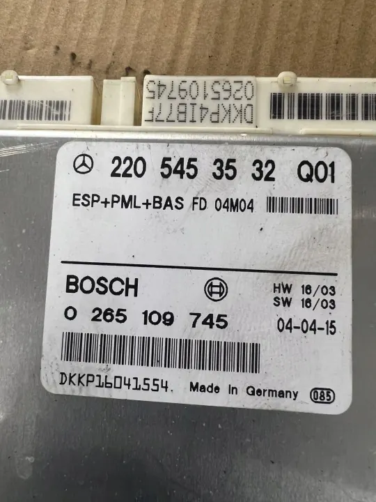 ESP-Modul OEM 2205453532 für Mercedes S-Klasse W220 image 3