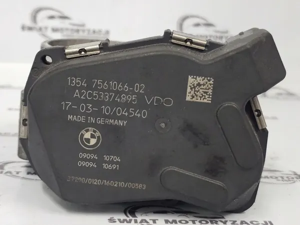 Drosselklappe BMW 2.0 B N43B20AY 7561066 A2C53374895 image 4