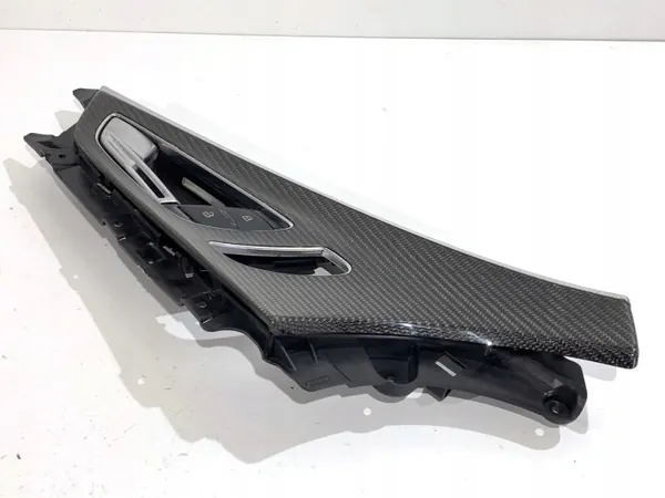 Tirador interior izquierdo delantero carbón Audi A7 OEM 4G8837019A image 4