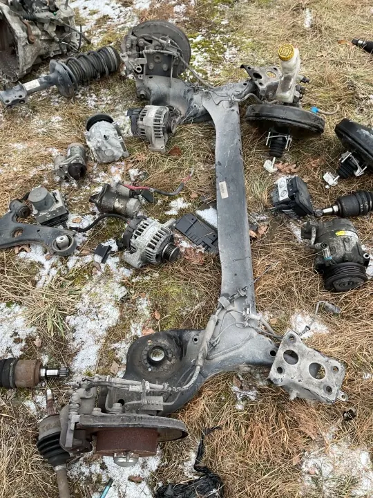 Essieu Arrière Fiat OE OEM - Sans Rouille, Occasion image 2