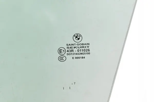 OEM 7337981 Framvänster Dörrruta Grön BMW 7-serie image 4