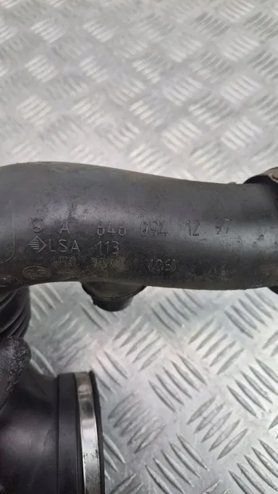 Ansaugrohr Mercedes C220 CDI W203 A6460941297 image 3