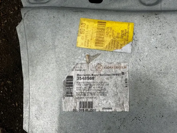 OEM 50N48393 Blic Hinterer Radkasten Links Mercedes Sprinter image 4