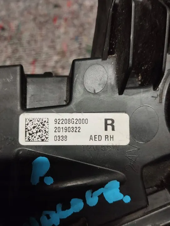 Lámpara LED DRL Delantera Derecha Hyundai Ioniq image 10