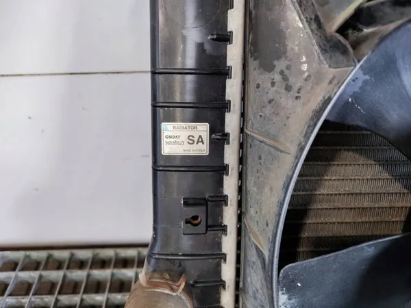 Waterkoeler + Ventilator Chevrolet Aveo 1.4 E-TEC - 96536523 image 2