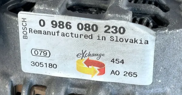 Vaihtovirtageneraattori Ford Focus MK1 Puma MK1 Bosch image 4