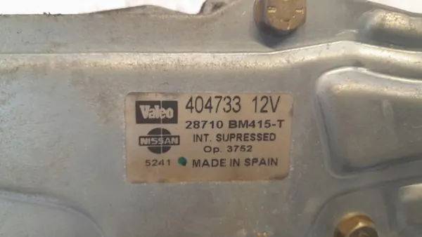 Nissan Almera N16 achterruitenwissermotor OEM NISAN ALMERAA N16 image 3
