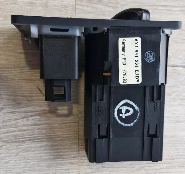 Lichtschakelaar SKODA FABIA I 6Y1941531EJDY image 3