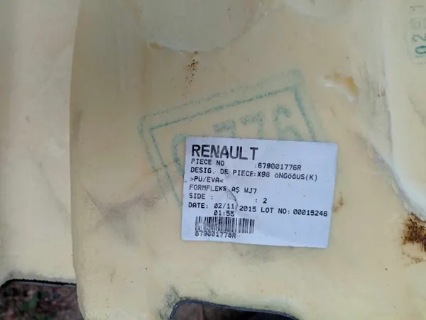 OEM WYGŁUSZENIE ŚCIANY GRODZIOWEJ RENAULT CLIO IV 4 image 4