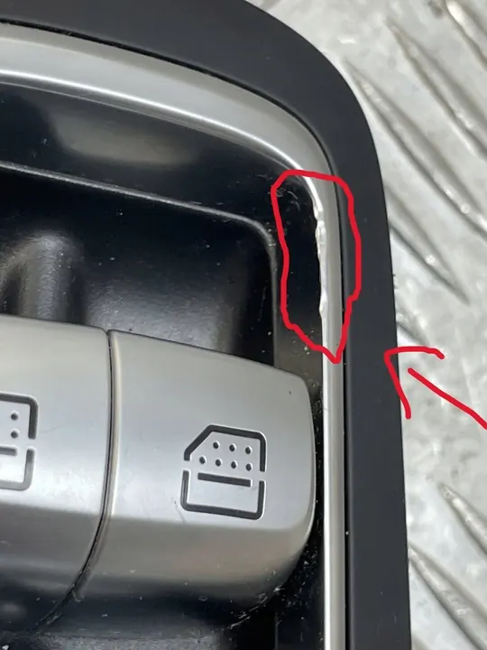 MERCEDES W222 Raam Schakelaar Links A2229051505 image 5