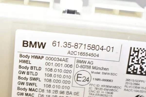 BMW OE Sytytysjoukko OEM 8801723 6 Gran Turismolle image 9