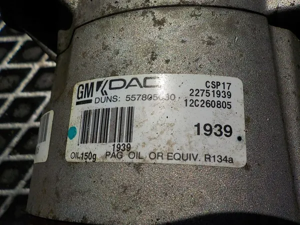 OPEL INSIGNIA 1.8 TB AC Kompressori 55780530 image 2