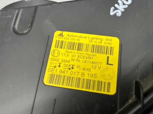 Farol dianteiro esquerdo SKODA OCTAVIA III 2012- BI-XENON image 3