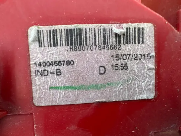 FIAT SCUDO EXPERT JUMPY II 07-16 Höger Baklampa Komplett image 6