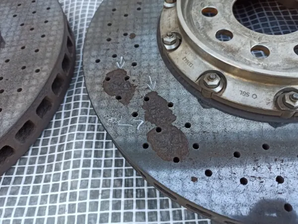 Audi A8 S8 W12 D3 Keramik-Bremsensatz OEM image 6