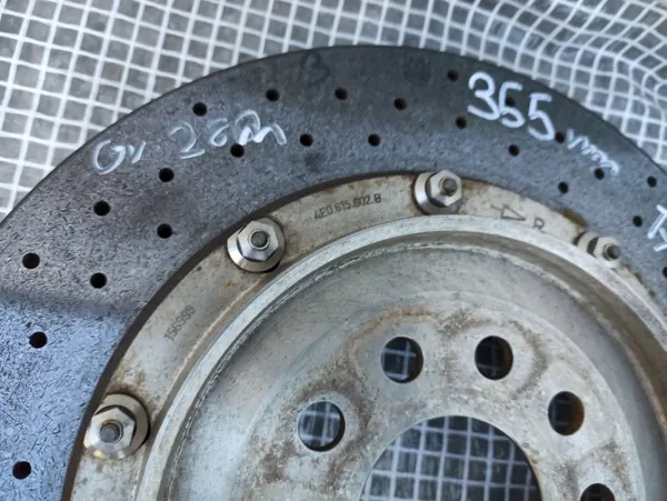 Audi A8 S8 W12 D3 Keramik-Bremsensatz OEM image 8