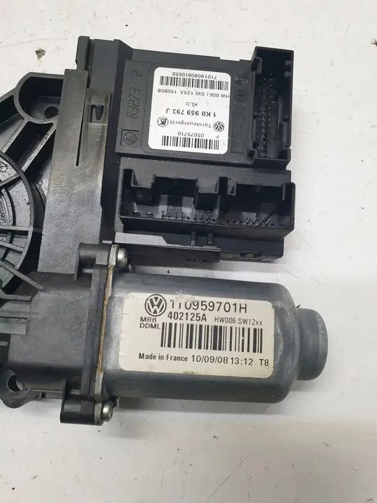 Vasen Ikkunamoottori Skoda Octavia II 1T0959701H image 4