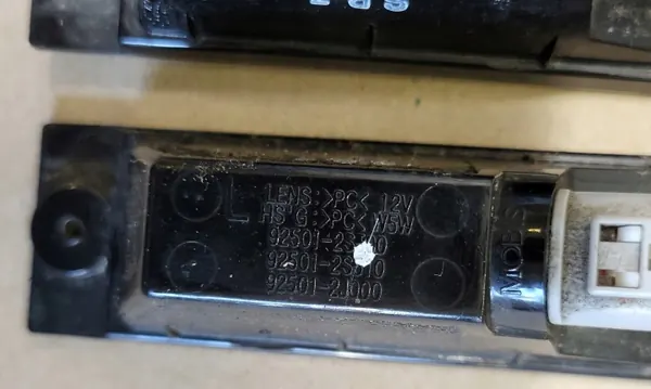 Feu de plaque OEM 92501-2S5 E9 pour Kia Ceed image 5