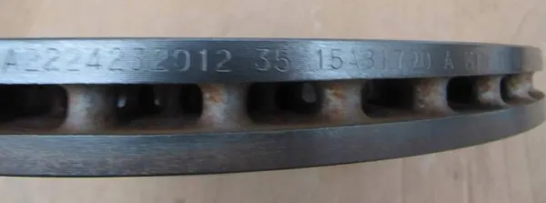 Jarrurattaat & puristimet taka OEM 19006MERC Mercedes image 3