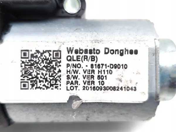 Kia Sportage Schiebedachmotor OEM 81671-D9010 (2018) image 7