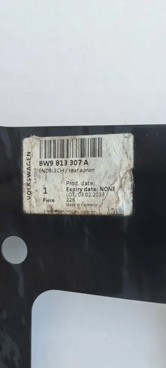 OEM 8W9813307 Refuerzo Cinturón Trasero Audi A4 B9 image 5