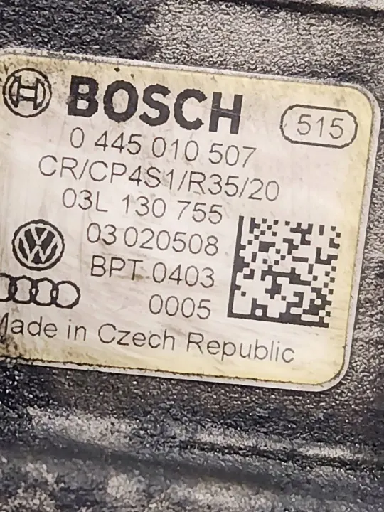 Pompe à carburant haute pression OEM 0445010507 VW Passat B7 image 6