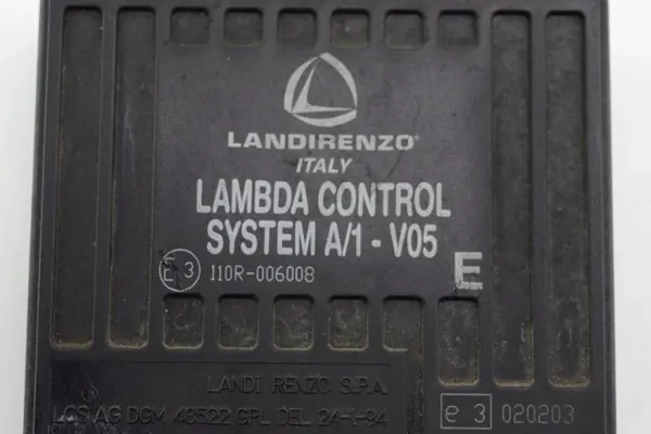 Controlador GPL OEM 110R-006008 - LandiRenzo A1 V05 image 4
