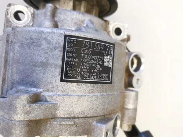Compressore aria condizionata Mitsubishi Outlander 2013-2020 OE image 2