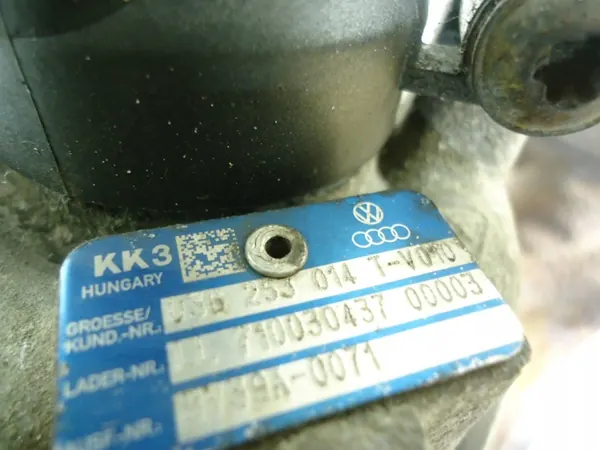 Turboaggregat AUDI VW SEAT SKODA 1.9TDI 03G253014T image 3