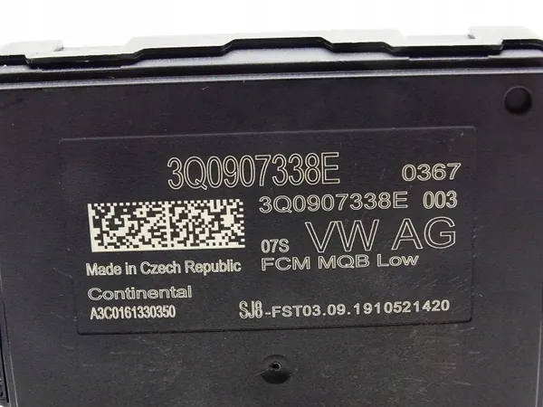 Module Lumière Gateway Audi Q2 81A OEM 3Q907338E image 4