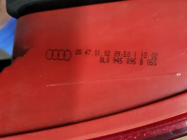 Luz trasera completa izquierda derecha Audi A3 8L Lift OE image 10
