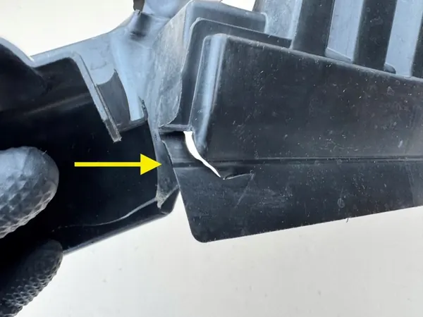 OEM 16593-25290 luftintagsrör för Toyota RAV4 image 6