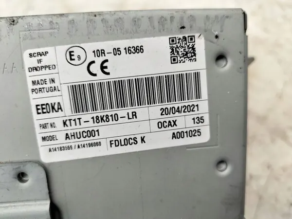 Radio Ford Transit Connect OEM KT1T-18K810-LR image 7