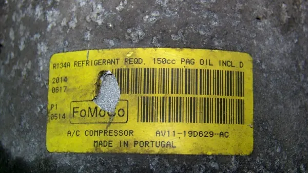 Compresseur A/C Ford OEM AV11-19D629-AC pour Fiesta MK7 image 5