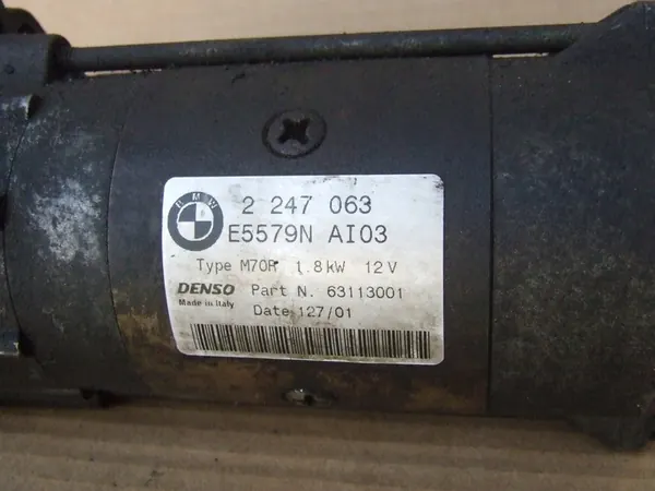 Arrancador BMW E46 2.0D 2247063 image 2