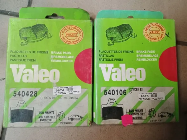 Jarrutolpat OEM KLOCKI HAMULCOWE JURID VALEO - 20 settiä image 8