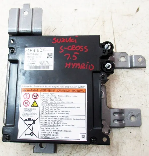 Batterie hybride Suzuki SX4 S-Cross OEM 96510-76S10 image 2