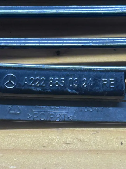 MERCEDES S-KLASSE W222 Grille de Pare-Chocs Droit Avant A2228850324 image 3