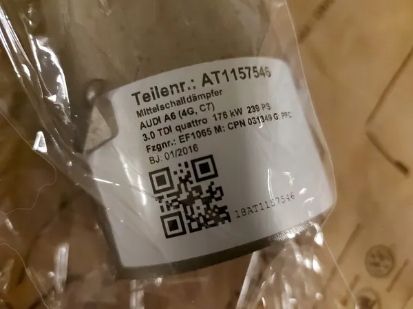 Katalysator OEM 4G0254400B för Audi A6 C7 3.0 TDI image 4