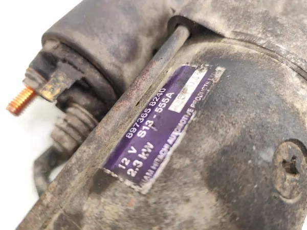 Motor de arranque Isuzu Rodeo 3.0 4x4 Diesel OEM 897365-8240 image 7