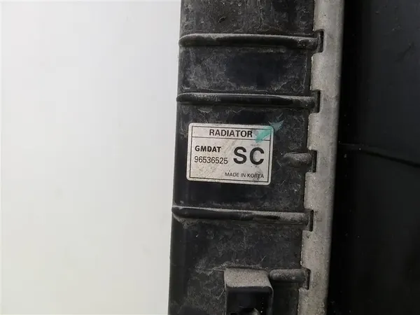 Radiateur met Ventilator Daewoo Kalos I 2002-2007 1.4 B OEM 96536525 image 8