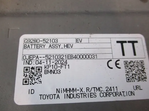 Batería Lexus LBX 2025 OEM G9280-52103 image 4