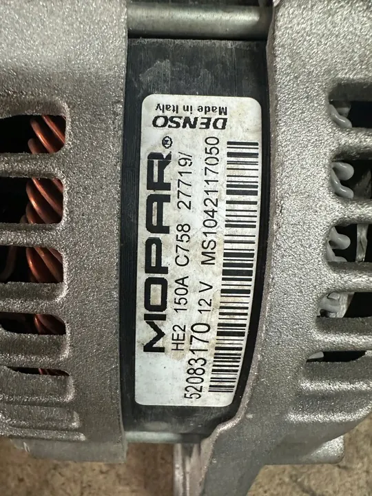 ALTERNATOR FIAT TIPO DOBLO JEEP RENEGADE image 2