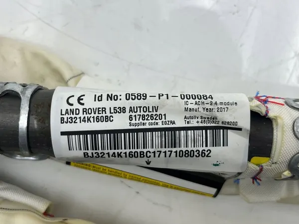 Airbag Vorhang Land Rover 2.0L SUV OE 0589-P1-000084 image 4