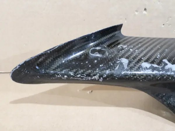 Lèvre de pare-chocs avant BMW E90 carbone OEM e90 carbon 1 kol image 7