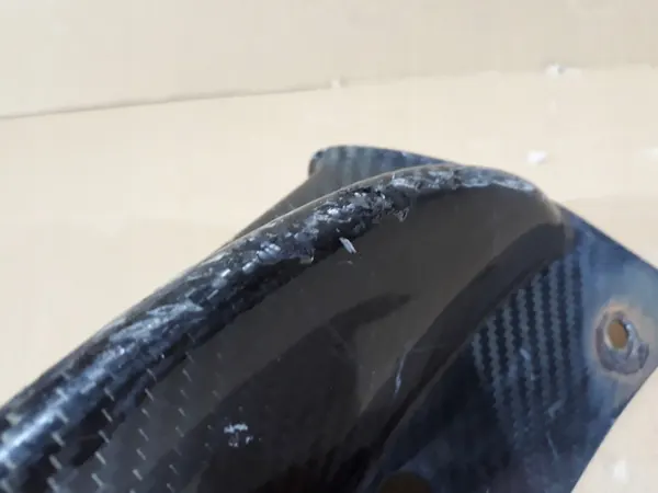 Lèvre de pare-chocs avant BMW E90 carbone OEM e90 carbon 1 kol image 9